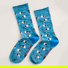 Seasalt Women`s Bamboo Arty Socks Lazy Days Delphinium Size 4-7
