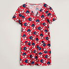 Seasalt Artist`s Palette V-Neck Tunic Floral Tile Jam