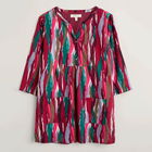 Seasalt Aventurier Printed Cotton Tunic Kelp Collage Dulse