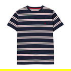 Joules Mens Navy Stripe Boathouse Stripe T-Shirt