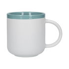 La Cafetiere Barcelona 450ml Latte Mug Retro Blue