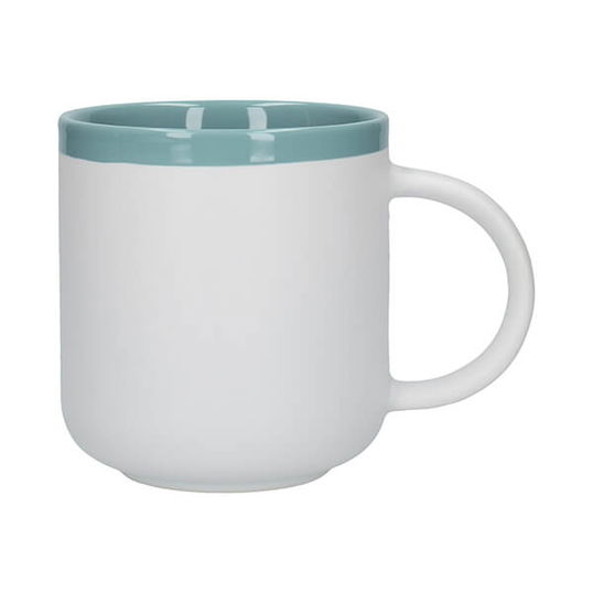 La Cafetiere Barcelona 450ml Latte Mug Retro Blue