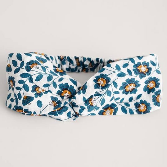 Seasalt True Artist Headband Dog Roses Chalk