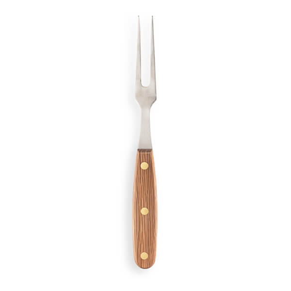 Taylor's Eye Witness Heritage Oak Sheffield Made 15cm Carving Fork