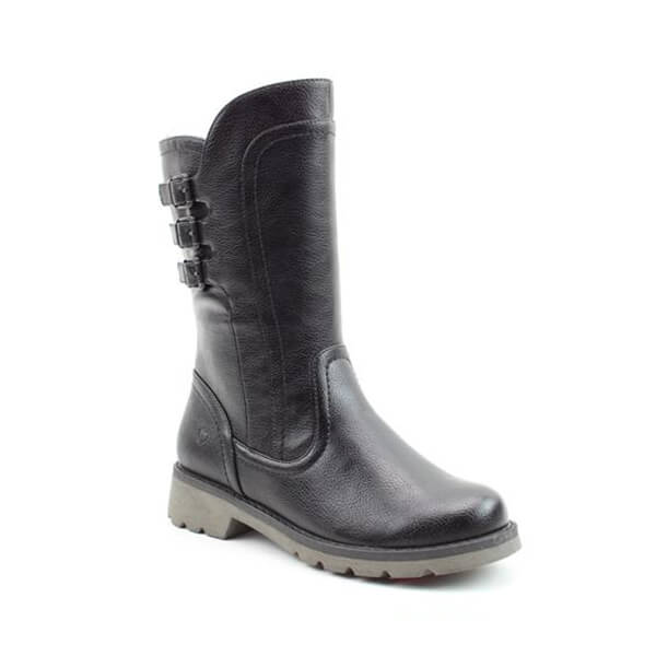 Heavenly Feet Black Melody Boots Size 6