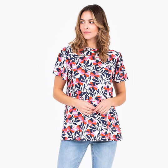 Brakeburn Gardenia Blouse Size 12