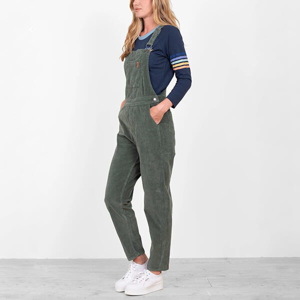 Brakeburn Khaki Cord Dungarees Size 12