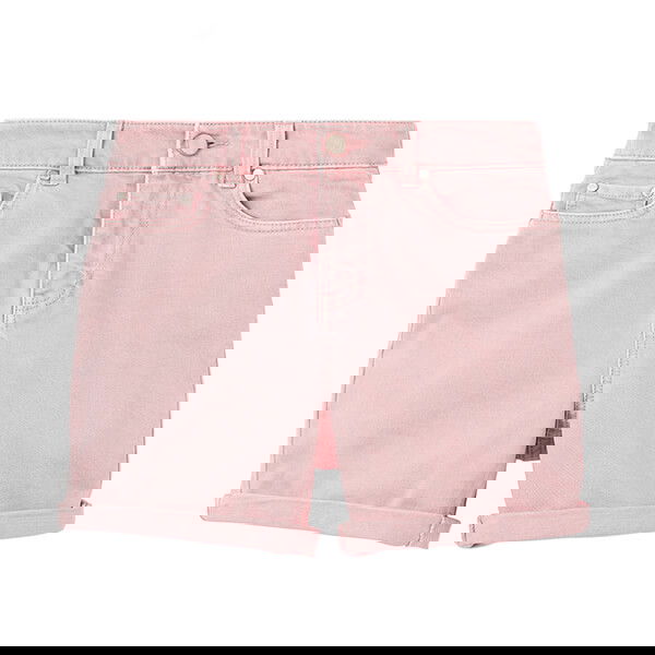 Joules Pink Shirley Denim Shorts Size 20