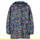 Joules Navy Ditsy Brookside Waterproof Jacket Size 20