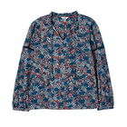 Joules Navy Ditsy Frances Cut Detail Blouse Size 14