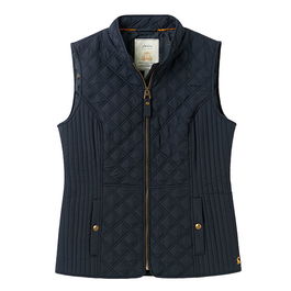 Joules Marine Navy Minx Quilted Gilet Size 12