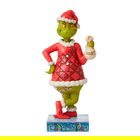 Grinch by Jim Shore Grinch with Bag of Coal Figurine