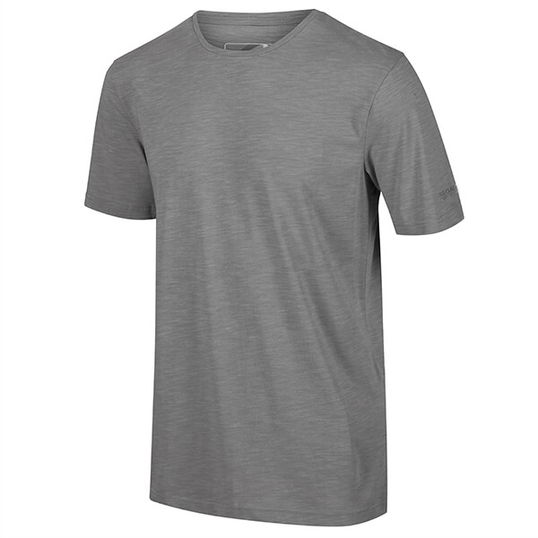 Regatta Men`s Tait Lightweight Active T-Shirt Rock Grey Size S