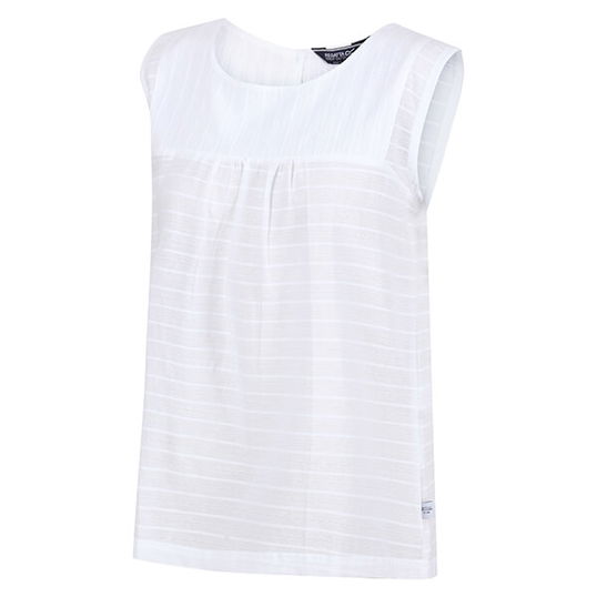 Regatta Women`s Bridgidine Swing Top White Linear Size 10