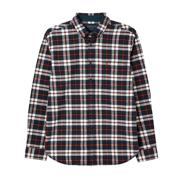 Joules Stentley Check Buchannan Classic Long Sleeve Classic Fit Shirt Size L