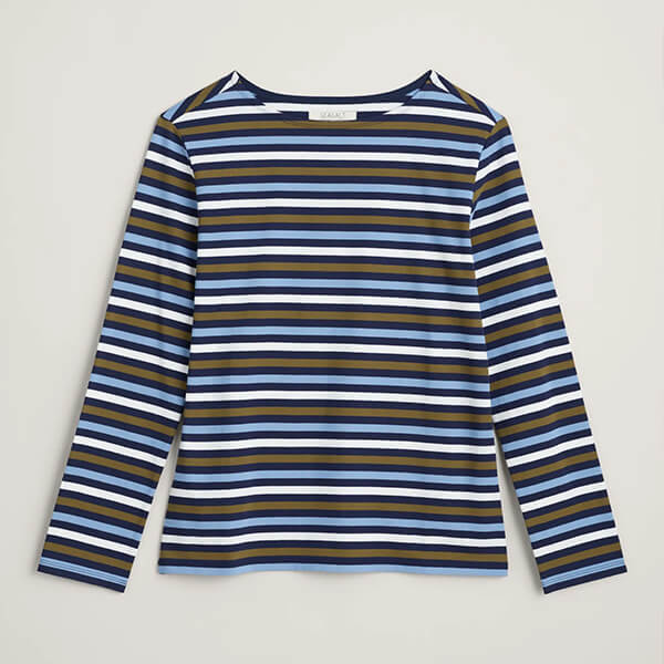 Seasalt Sailor Shirt Tri Mini Cornish Cornflower