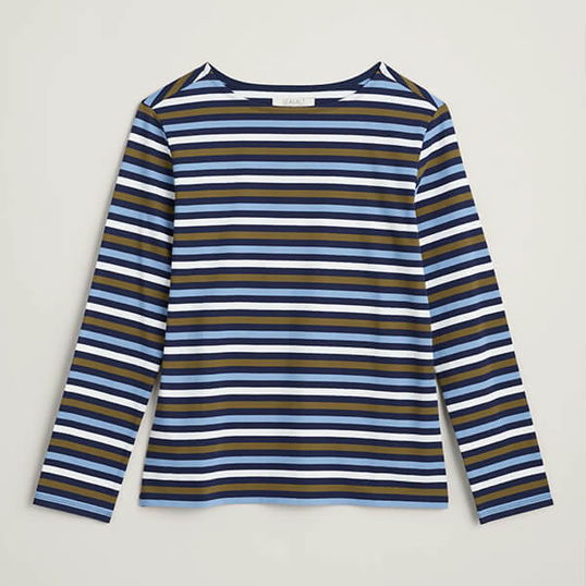 Seasalt Sailor Shirt Tri Mini Cornish Cornflower