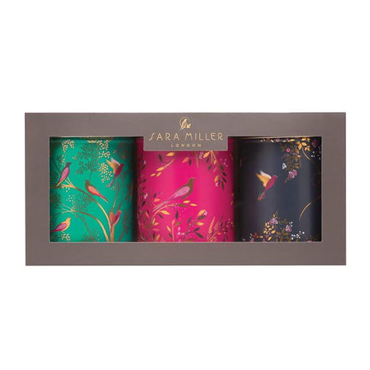 Sara Miller Chelsea Set of 3 Round Caddies