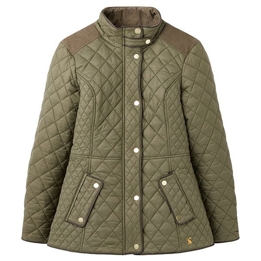 Joules Grape Leaf Newdale Quilted Jacket Size 18