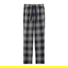 Joules Mens Navy Check Sleeper Woven Brushed PJ Bottoms Size L