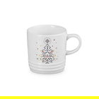 Le Creuset Stoneware Mug 350ml Christmas Tree Decal