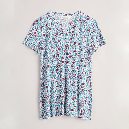 Seasalt Risso Top Sea Campion Salt Size 22