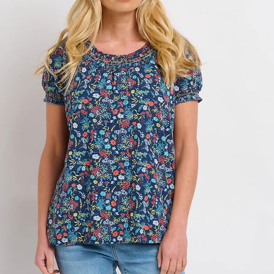 Brakeburn Vintage Ditsy T-Shirt Size 12