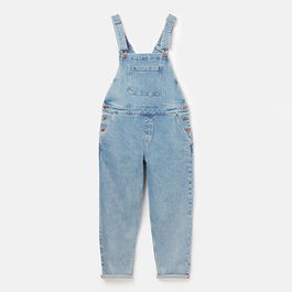 Joules Light Indigo Rampling Straight Leg Dungaree Size 12
