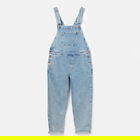 Joules Light Indigo Rampling Straight Leg Dungaree Size 18