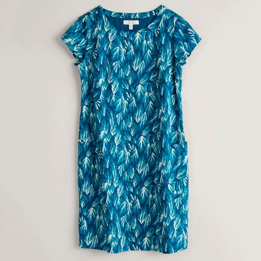 Seasalt River Cove Shift Dress Seabed Raincloud Size 10