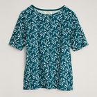 Seasalt Poisson Top Smudged Leaves Dark Wreckage Size 12