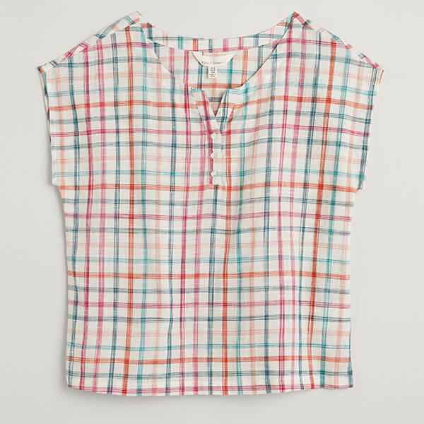 Seasalt Pointillist Top Botallack Song Bloom Size 14