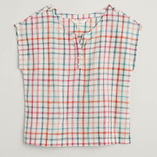 Seasalt Pointillist Top Botallack Song Bloom Size 8