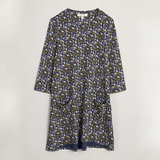 Seasalt Killiow Tunic Treen Blackberries Magpie Size 8