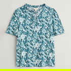 Seasalt Anchor Hold Top Collage Floral Reflection Size 12