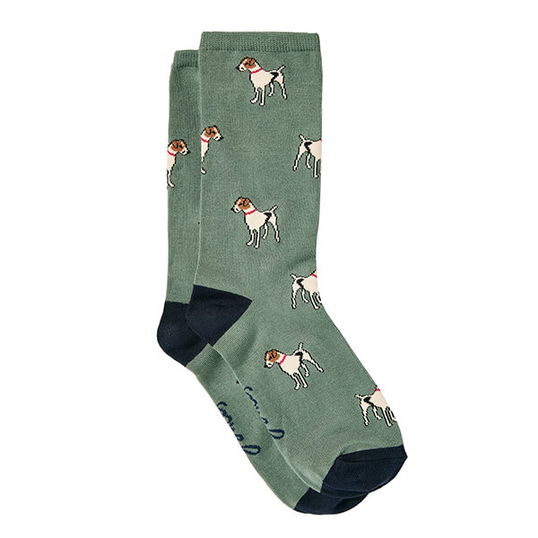Joules Green Dog Excellent Everyday Eco Vero Socks