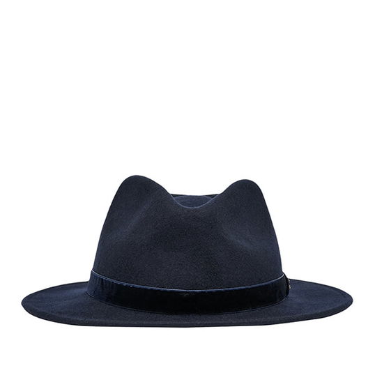 Joules Navy Maude Fedora Hat