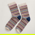 Seasalt Fair Isle Socks Water Avens Aran Multi