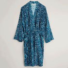 Seasalt Pottering Gown Flowing Seaweed Chalk Atlantic Size L