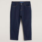 Seasalt Albert Quay Cropped Jeans Dark Indigo Wash Size 8