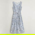 Seasalt Belle Dress Foliage Doodle Chalk Size 12