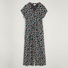 Seasalt Rose Trellis Jumpsuit Crocus Onyx Size 8