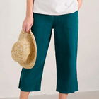 Seasalt Brawn Point Crops Dark Eden Size 16