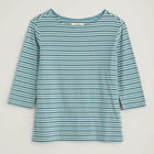 Seasalt Sailor Top Odessa Seahorse Mallard Size 8