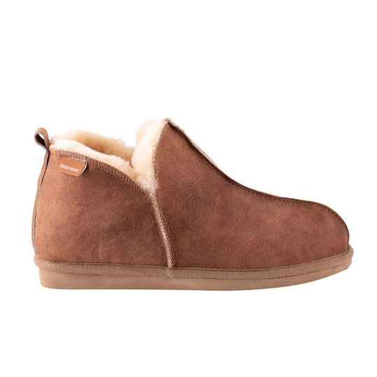 Shepherd of Sweden Annie Slipper Antique Cognac