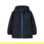 Joules Kids Marine Navy Arlow Waterproof Packable Rain Mac