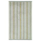 Sanderson Options Brecon Stripe Bath Sheet Silver