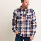 Brakeburn Mens Navy Blanket Check Shirt