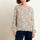 Brakeburn Cream Floral Paisley Blouse