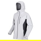 Regatta Women`s Highton Stretch III Waterproof Jacket Cyberspace Seal Grey Size 16